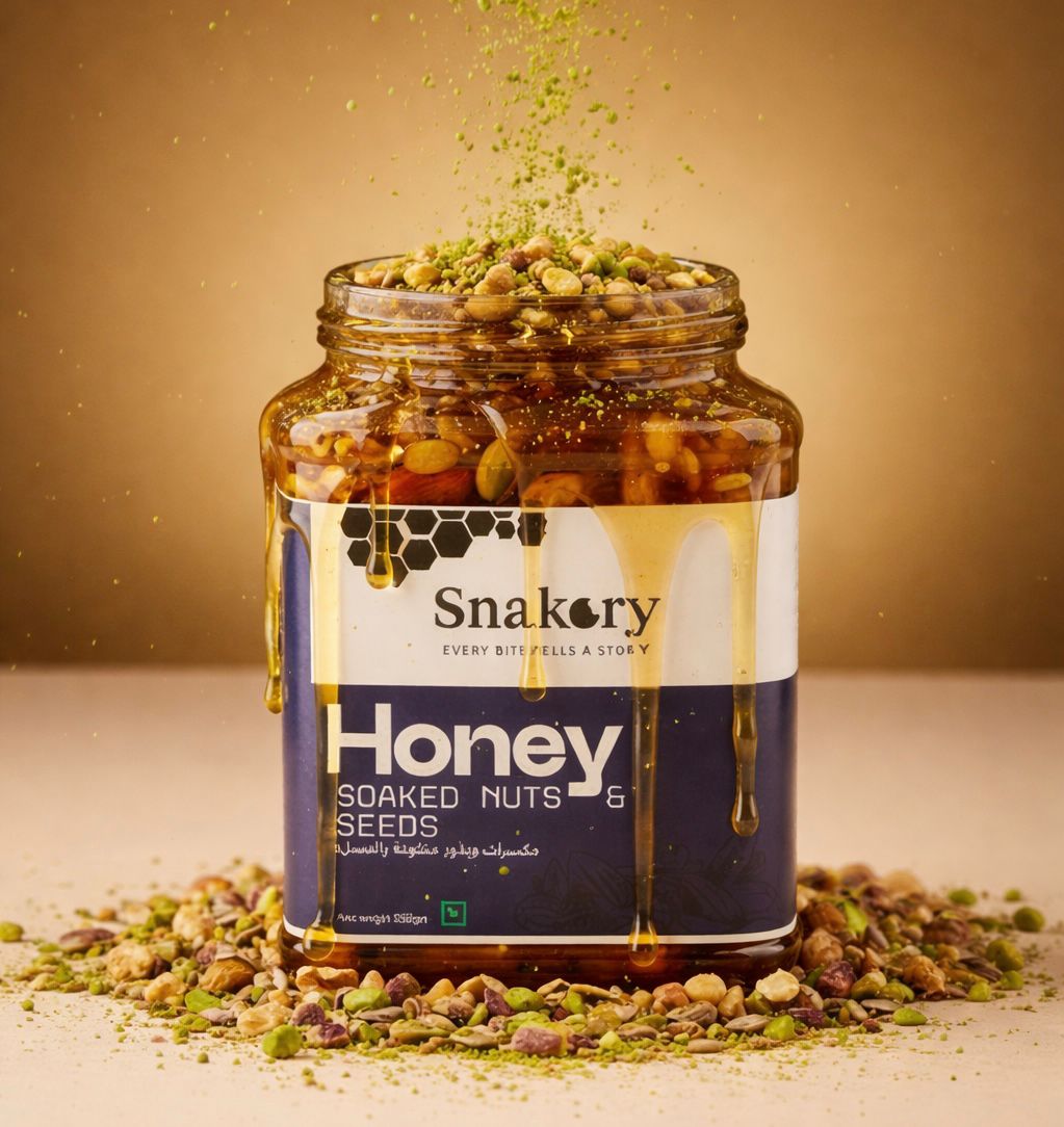 Snakory Honey-Soaked Nuts & Seeds – Energy-Rich, Naturally Sweet