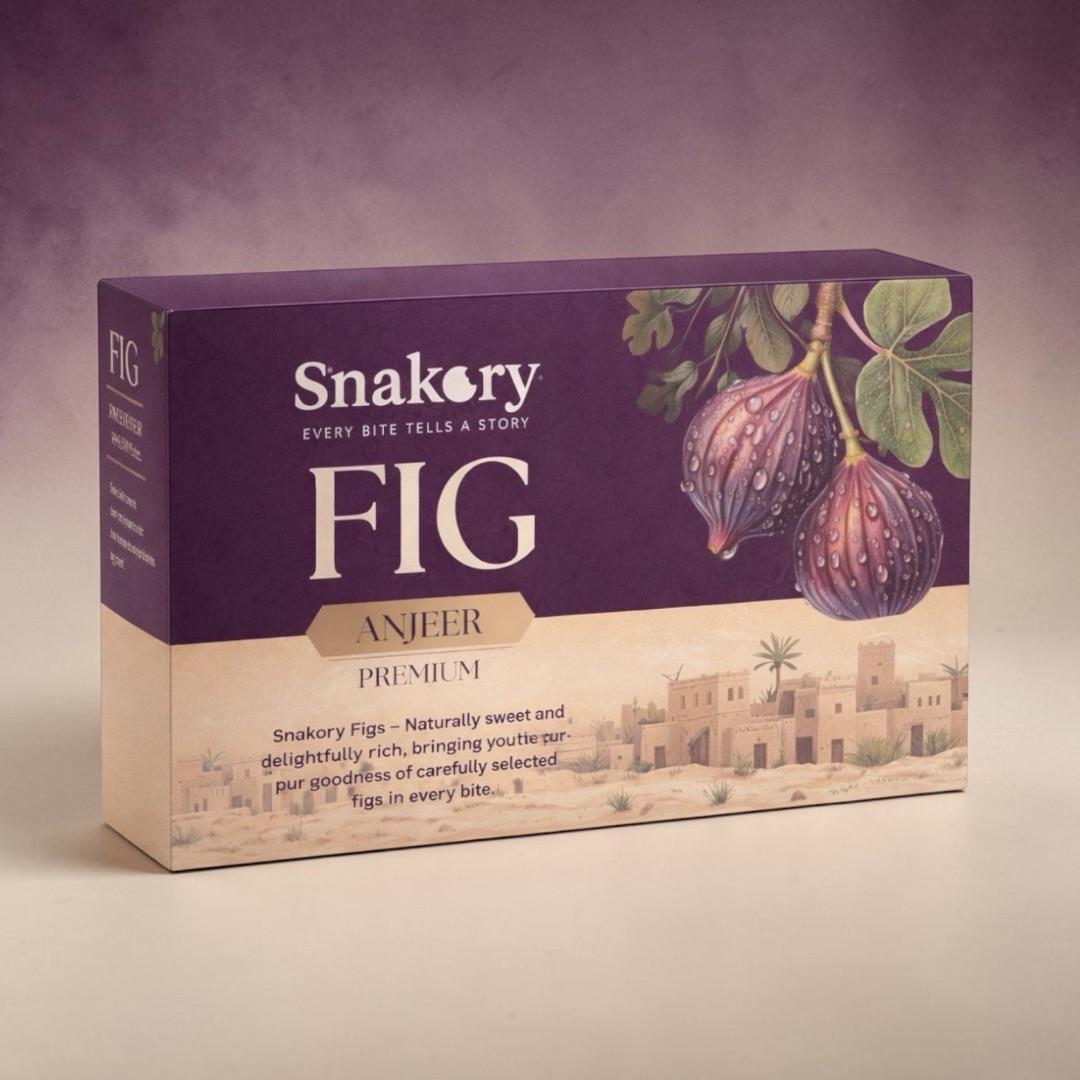 Snakory Figs (Anjeer) – Naturally Sweet, Fiber-Rich Choice