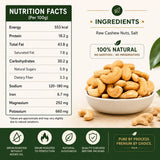Snakory 240 Grade Salted Cashews – Extra Large, Lightly Salted