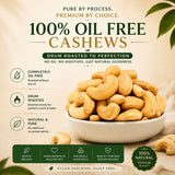 Snakory 240 Grade Salted Cashews – Extra Large, Lightly Salted