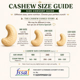Snakory 240 Grade Cashews – Extra Large, Handpicked Premium Selection