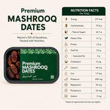 Snakory Premium Mashrooq Dates – Rich Taste, Superior Quality (500g)