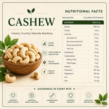 Snakory 320 Grade Whole Cashews – Handpicked Premium Nuts