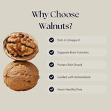 Snakory Premium California Walnuts – Superior Omega-3 Choice