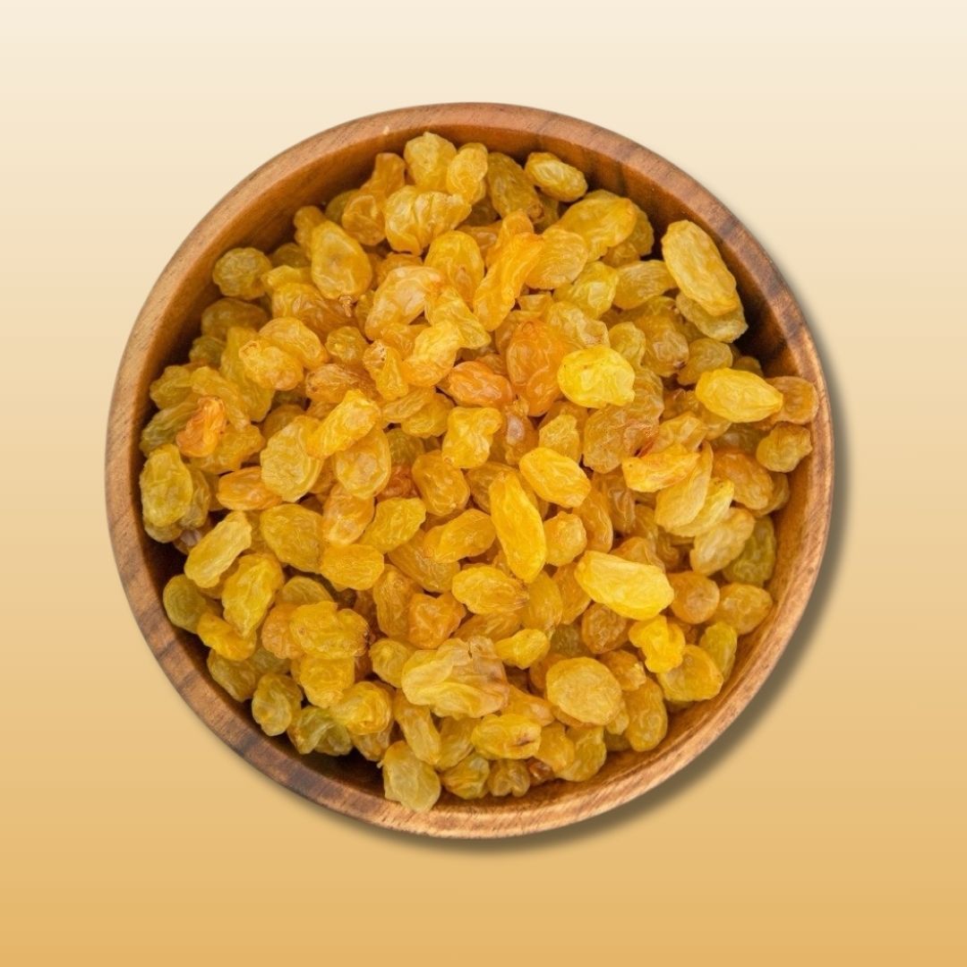 Snakory Premium Golden Raisins – Naturally Sweet & Soft